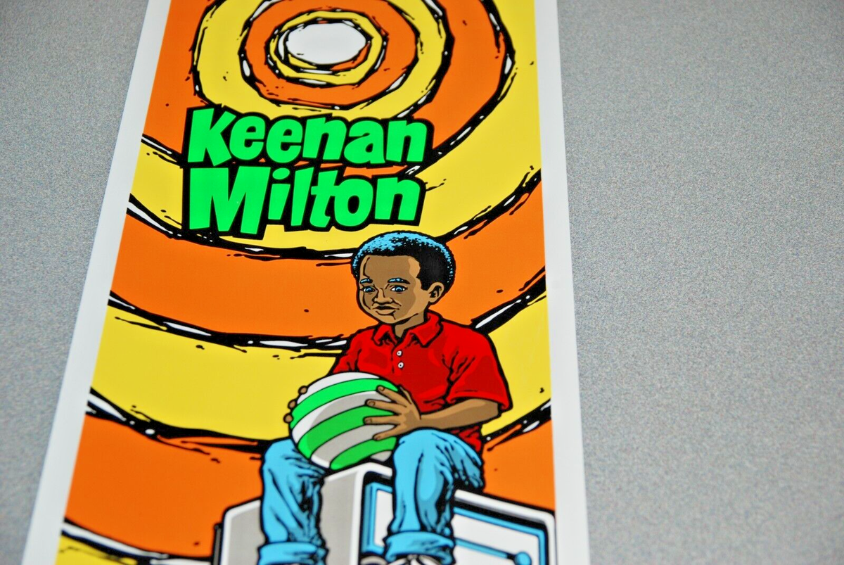 Sean Cliver Keenan Milton Blind Skateboard Art Screen Print Poster