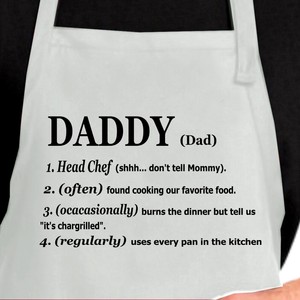 personalized aprons for dad