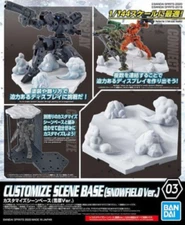 #03 Customize Scene Base (Snowfield Ver.) 30MM Bandai Hobby