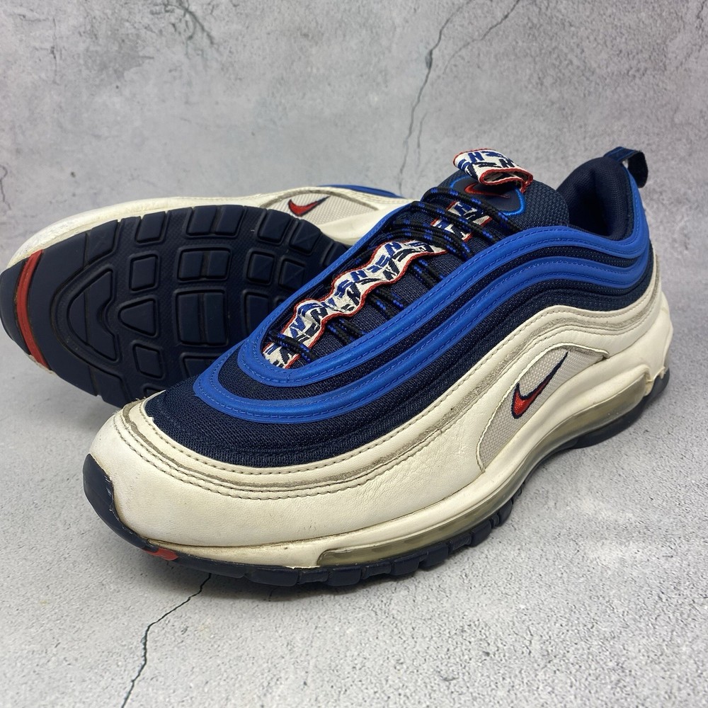 Nike Air Max 97 SE Blue Nebula Mens Size 8.5 Sneakers AQ4126-400