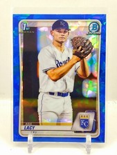 NON AUTO 2020 Bowman Chrome 1st Asa Lacy Sapphire Blue Refractor Royals ROOKIE