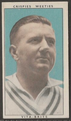 NABISCO (AUS) - LEADING CRICKETERS 1948 - #22 - MORONEY
