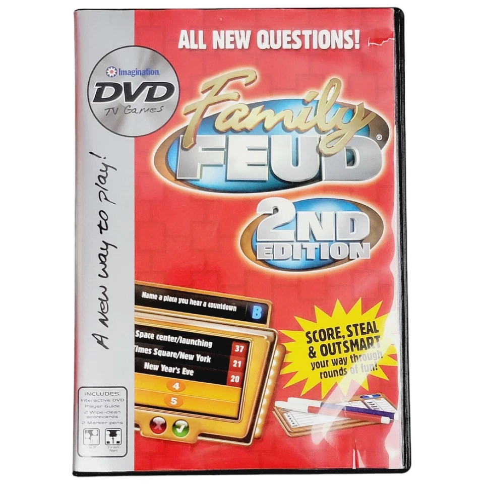 Family Fued DVD TV Game 2nd Edition - 2006 - Image 2 of 4