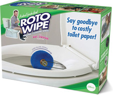 Roto Wipe   Funniest Prank Gift Box  Hilarious Empty Gag Gift for White Elephan