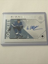 2018-2019 SP Authentic Kristian Vesalainen Sign Of The Times Rookie /99