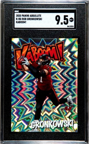 Rob Gronkowski #K-RG 2020 Panini Absolute Kaboom card