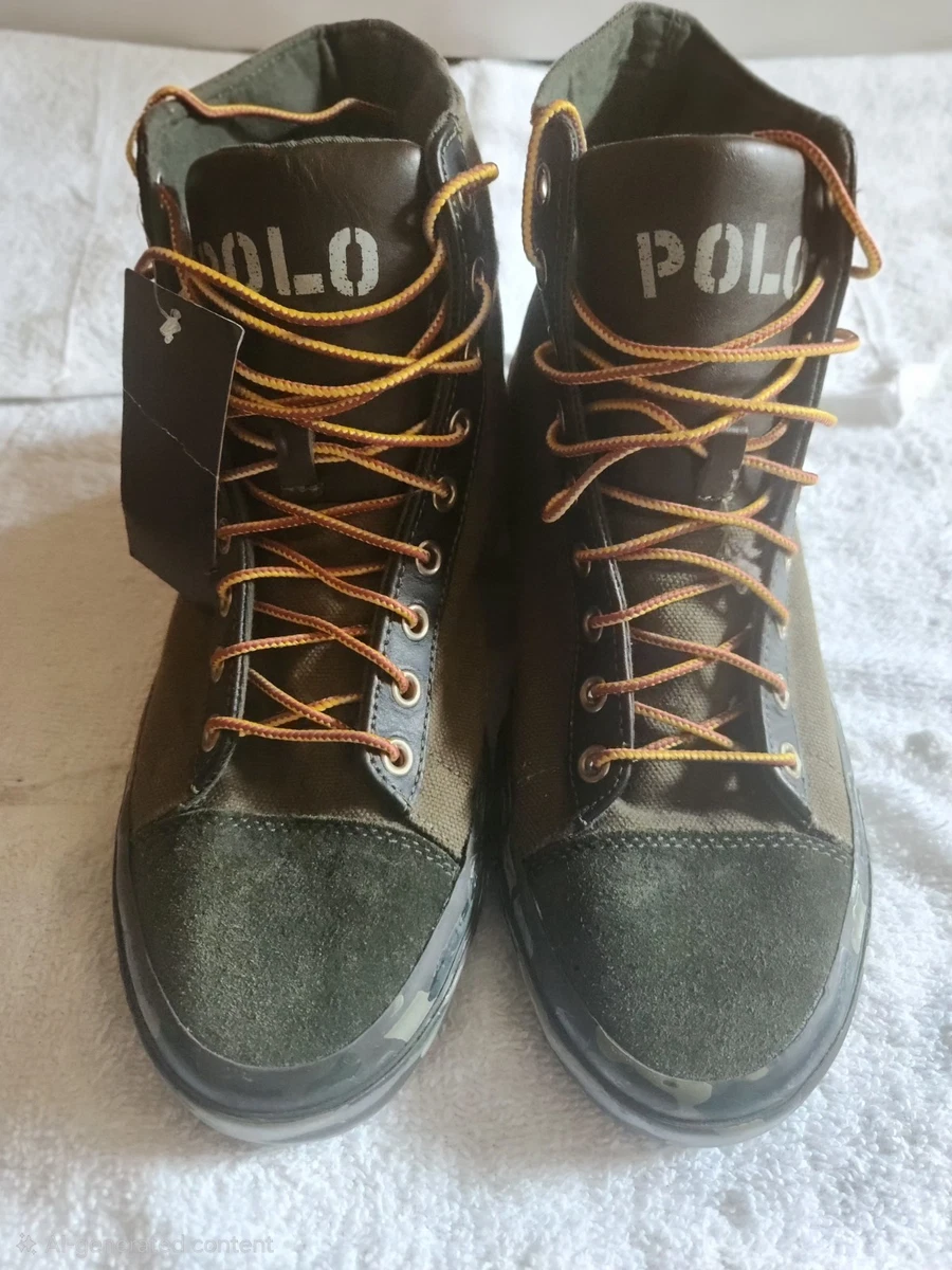Ralph Lauren Green Canvas Casual Shoes for Men | eBay display picture 1