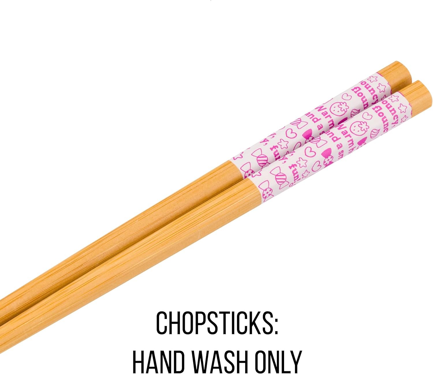 Hello Kitty Cinnamoroll Strawberry Ramen Bowl with Chopsticks 20 oz