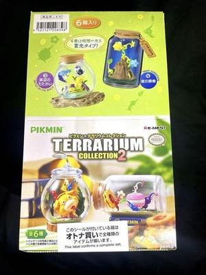 Re-Ment Pikmin Terrarium Collection 2 Complete Set of 6 Figures