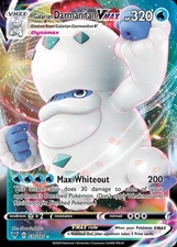 Pokemon Galarian Darmanitan VMAX (37/227) Vivid Voltage NM HOLO