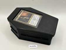 Coffin Deck Box - Card Box With Dice Storage To Hold Slandered Dice For MTG