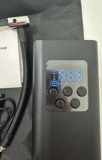 Portable Air Compressor Black for Car, Motorcycle, Bicycle Hose USB