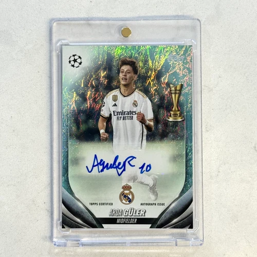 2023-24 Topps UEFA Jade Arda Guler Auto All Star Rookie