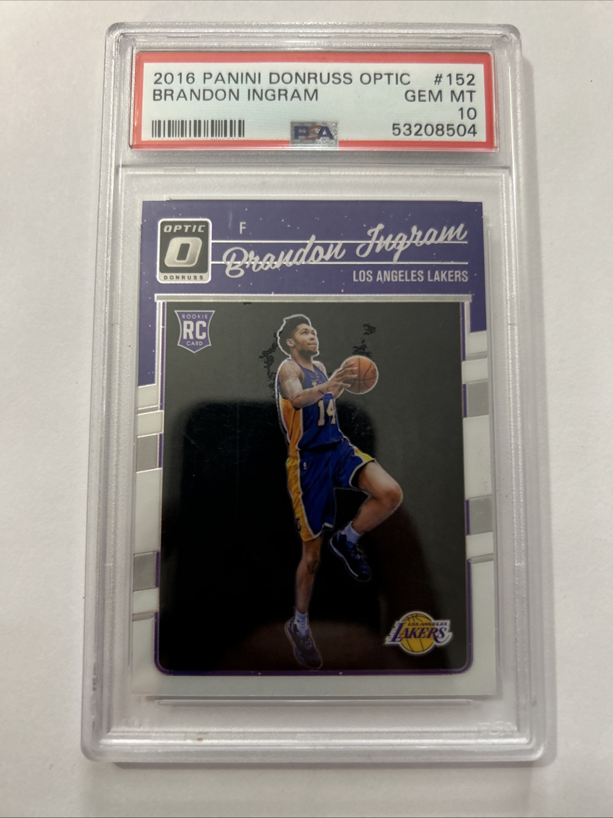 2016-17 Panini Donruss Optic - Brandon Ingram #152 (RC)