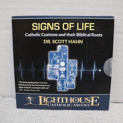 Dr. Scott Hahn   Signs of Life CD 2013 Catholic Customs Spoken Word Lighthouse