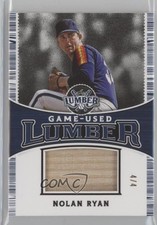 2024 Leaf Lumber Game Used Relics Navy Blue 4/4 Nolan Ryan #GUL-67 HOF e8a