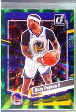 2023-24 Donruss Gary Payton II Green Laser Holo #192 Warriors