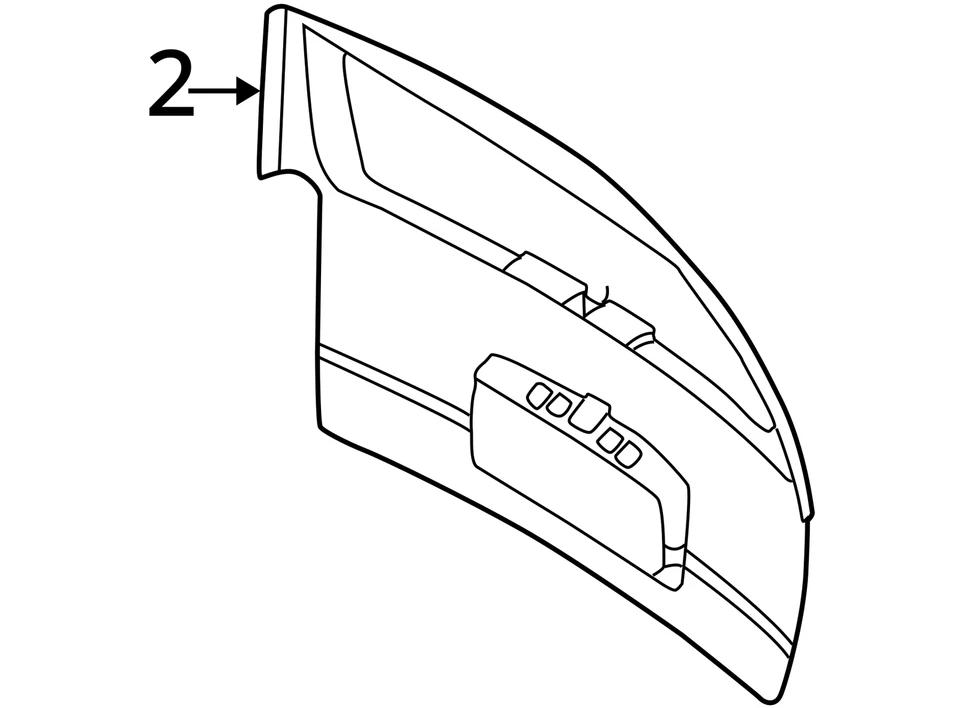 GM PANEL ASM L PUERTA OTR DOMOS 12533569 NUEVO OEM 12533569 Foto 3 de 3