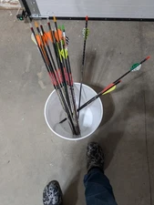 Bucket Of Misc Arrows For Sale 50.00