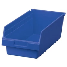 30088 ShelfMax Plastic Nesting Shelf Bin Box, 18-Inch L by 8-Inch W by 6-Inch...