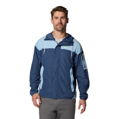 Jacken Herren, Columbia Challenger II Windbreaker Jacket, Dunkelblau