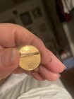 Girl Scouts Enameled Trefoil Pin Vintage World Association Blue Gold Tone — photo 3