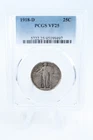 1918-D PCGS VF25 Standling Liberty Quarter Business Strike 25C