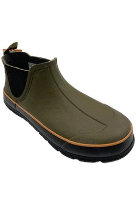 BOGS Men's Digger Pull-On Rubber Ankle Boot Olive
