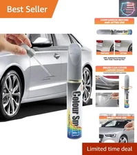 Compact Car Scratch Remover Pen - Silver Touch-Up for Fast Paint Repair, 12 mL
