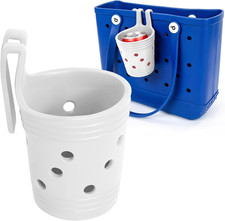 Cup Holder for Bogg Bag, Drink Holder Attachment for Beach Tote, Water Bottle Dr