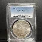 1898-O Morgan Dollar PCGS Certified MS64