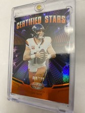 2025 Panini Certified - Certified Stars Bo Nix #CST-BNX Mirror Orange /149