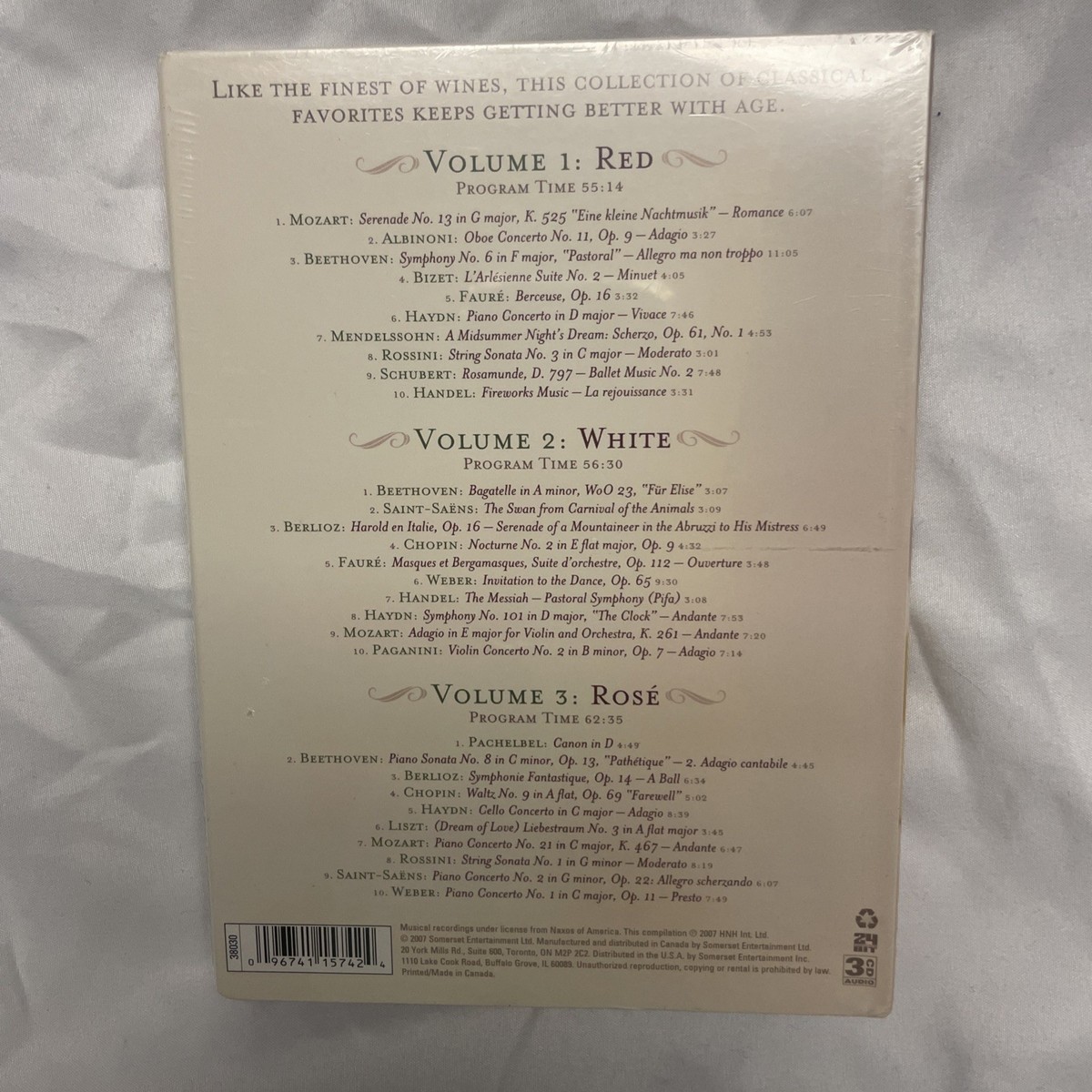 Vintage Classics [Somerset] (CD, 2007, 3 Discs, Somerset