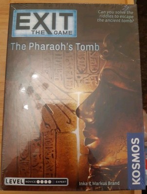 EXIT - Das Spiel - Das Grab des Pharaonen von Kosmos - Brandneu Versiegelt