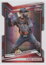 2022 Panini Elite Extra Edition Prime Numbers A Die-Cut /100 Cade Hunter z1r