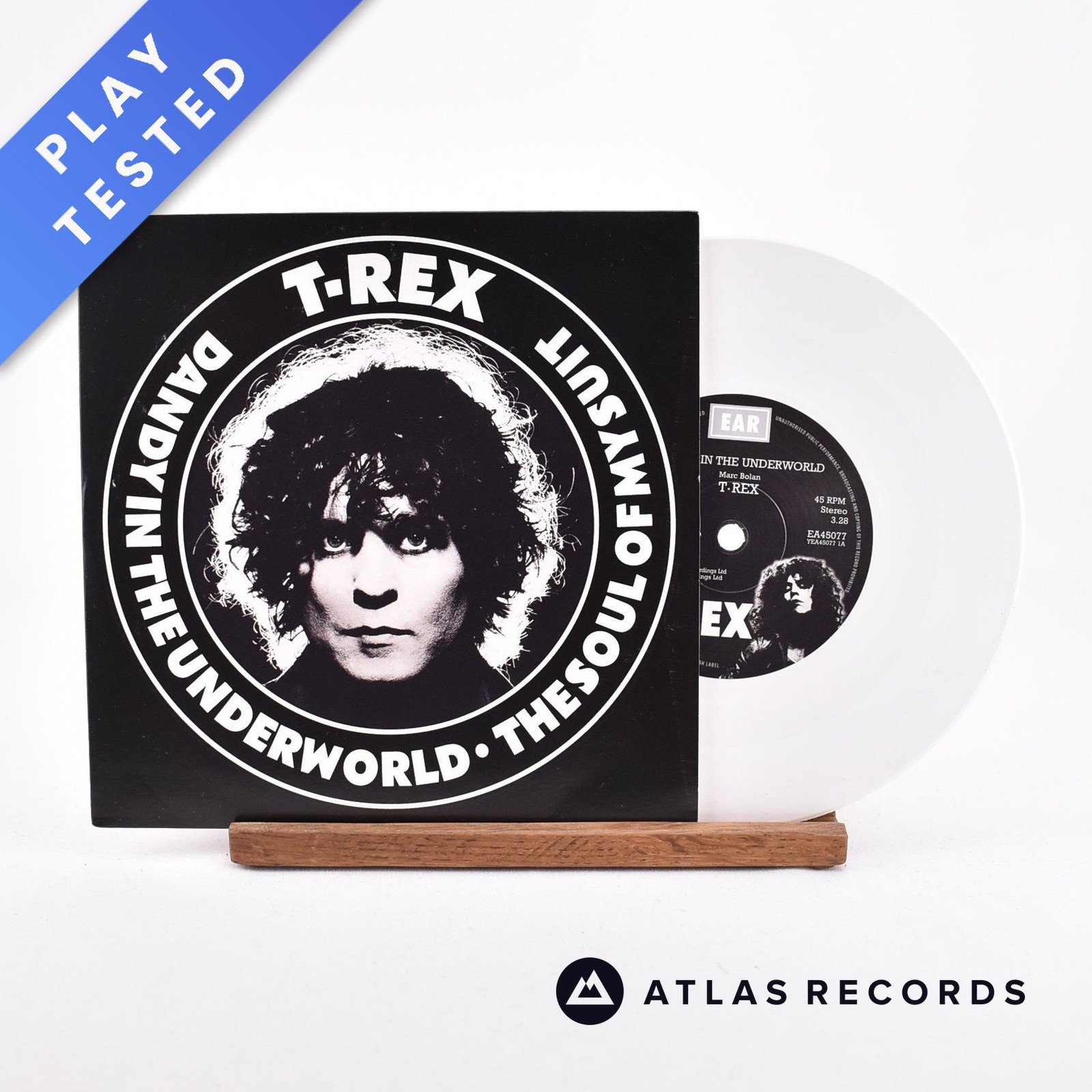 T. Rex - Dandy In The Underworld - 7"" Vinyl Record - EX/VG+