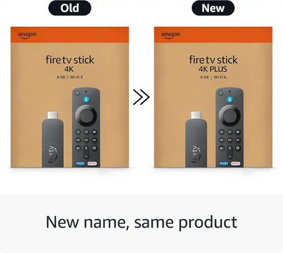 New Amazon Fire TV Stick 4K Plus, AI-powered, Wi-Fi 6 Streaming