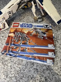 LEGO Star Wars: Republic Dropship(Complete) + Instructions NO AT-OT (10195)