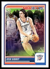 Josh Giddey 2023-24 Hoops Haunted Hoops #70 Oklahoma City Thunder NBA READ