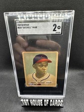 1949 Bowman Satchel Paige #224 Looks Nicer Great Centering