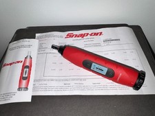 Snap-on Qdriver3a Digital Torque Screwdriver 315 In-oz New Calibrated Snap-on Qdriver3a Digital Torque Screwdriver 315 In-oz New Calibrated