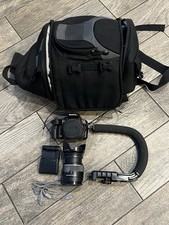 Sony Alpha A55 SLT-A55V with 18-55mm Lens, 16GB SD Card and Backpack - Tested