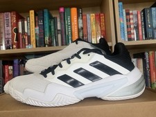 Adidas Barricade 13 Men  s Tennis Pickleball Shoes Size 7 IF0465 White Black
