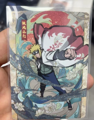 Minato Namikaze NRCC XR 005P Limited Numbered XR Rare Kayou NM IN