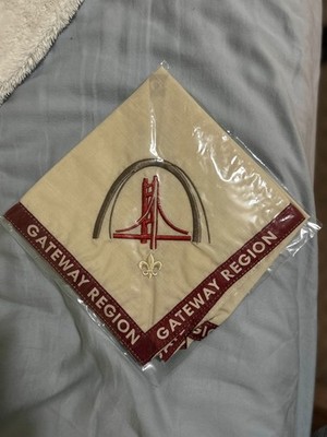 *NEW* UNOPENED OA Boy Scouts NEW Gateway Region Version 1 Neckerchief