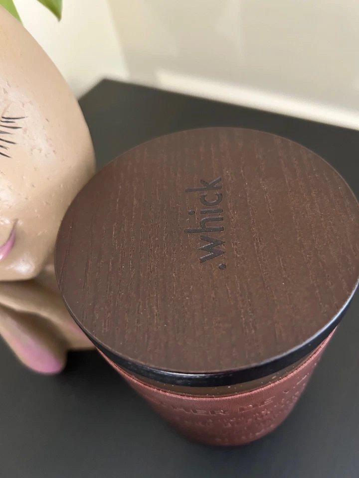 .whick Leather De Vanilla Soy Blend 16oz Double Wick, NEW - Image 3 of 4