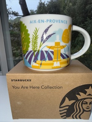 Starbucks You Are Here 14oz Mug - AIX-EN-PROVENCE, France - New
