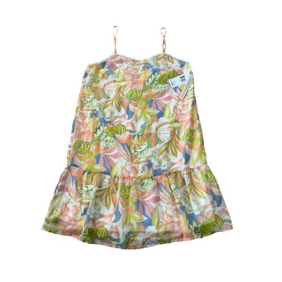 #ad Aqua Womens Size S Dress Multicolor Mini Trapeze and Swing Sleeveless NWT $16.79