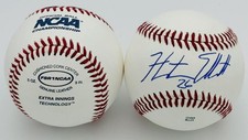 HUNTER ELLIOTT SIGNED OFFICIAL NCAA BASEBALL OLE MISS REBELS AUTOGRAPH BAS J53