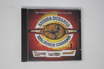 Arriba Durango 100% Puros Corridos Vol. 1 CD Album